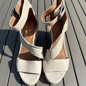 Frye Brielle Back-Zip Sandals